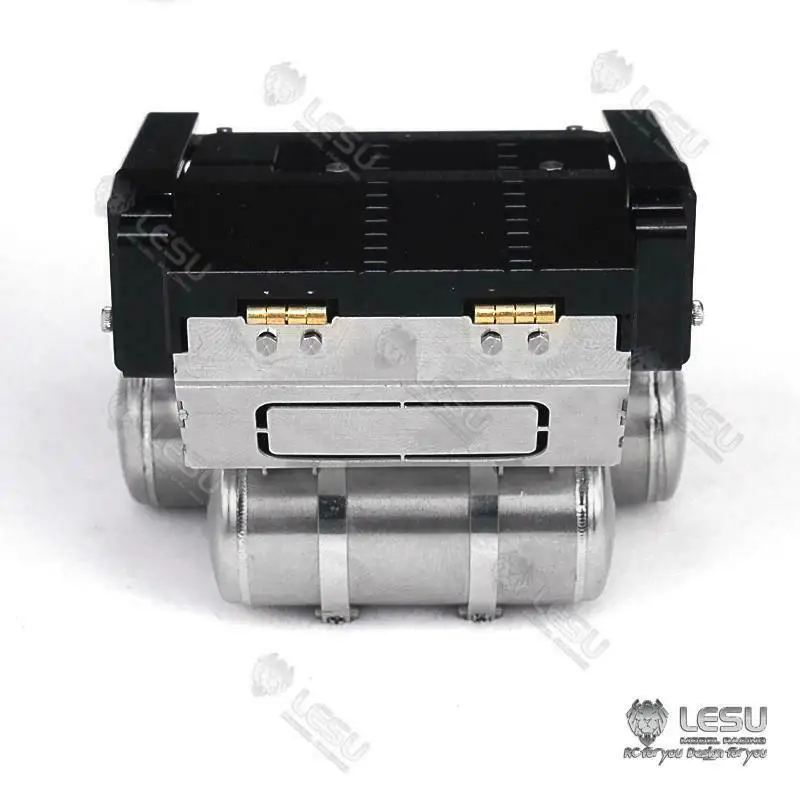 LESU 1/14 バッテリーボックス ダブルエアタンクセット DIY RCトラック ラジコンカー タミヤモデル アクセサリー TH16419用パーツ