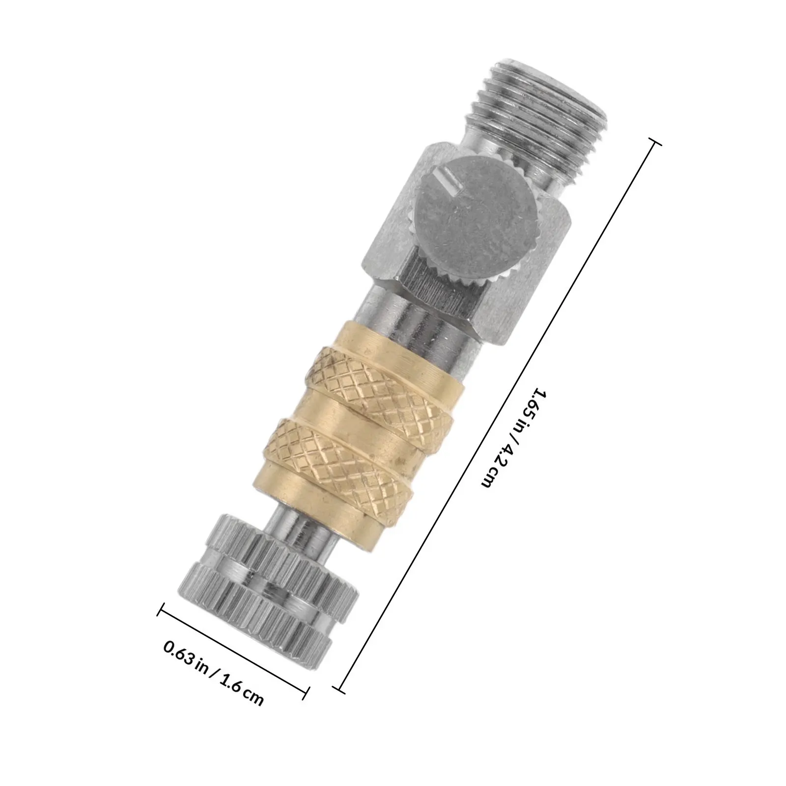 Airbrush Quick Release Coupler Adapter Set Airflow Adjustment Control Valve Air Compressor Hose Connection Multi Wind Adjustment