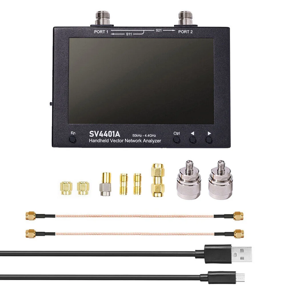 Design SV4401A 50KHz 4 4GHz for vna Vector Network Analyzer 100DB Dynamic 7 Touch LCD and for ce Certified  Design