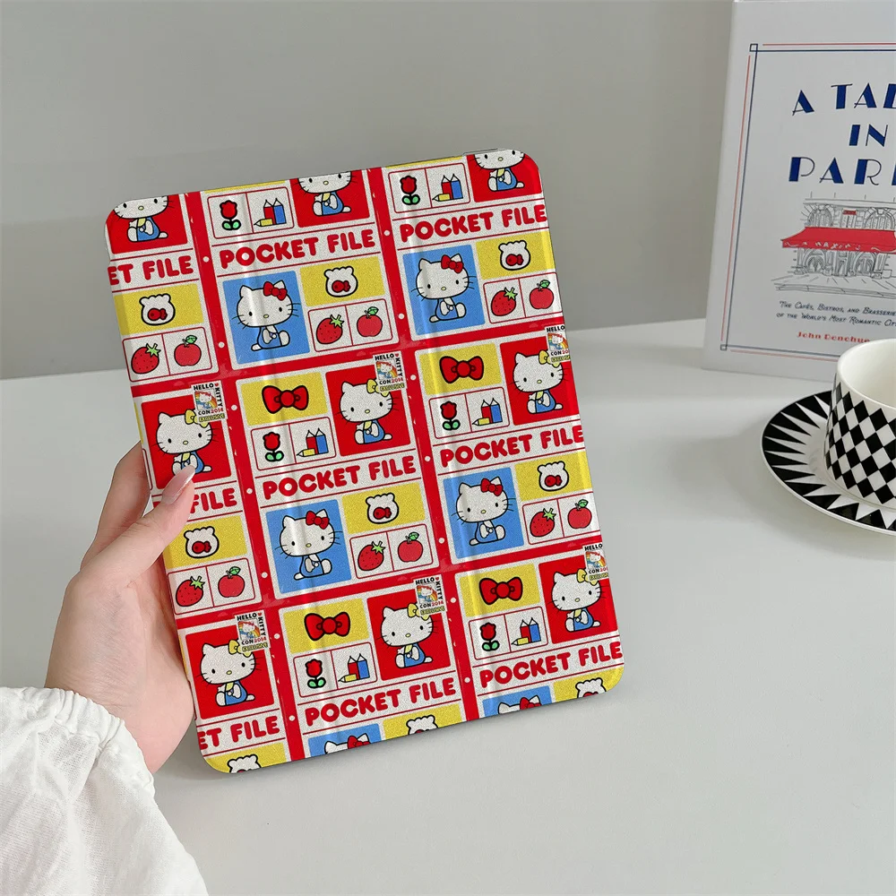 

Hello kitty Tablet Cover For iPad 10th Pro 2025 11 inch Air 2024 iPad 7 8 9 10.2 Air 5 4 10.9 5 6 9.7 inch Air3 10.5 Mini Cases