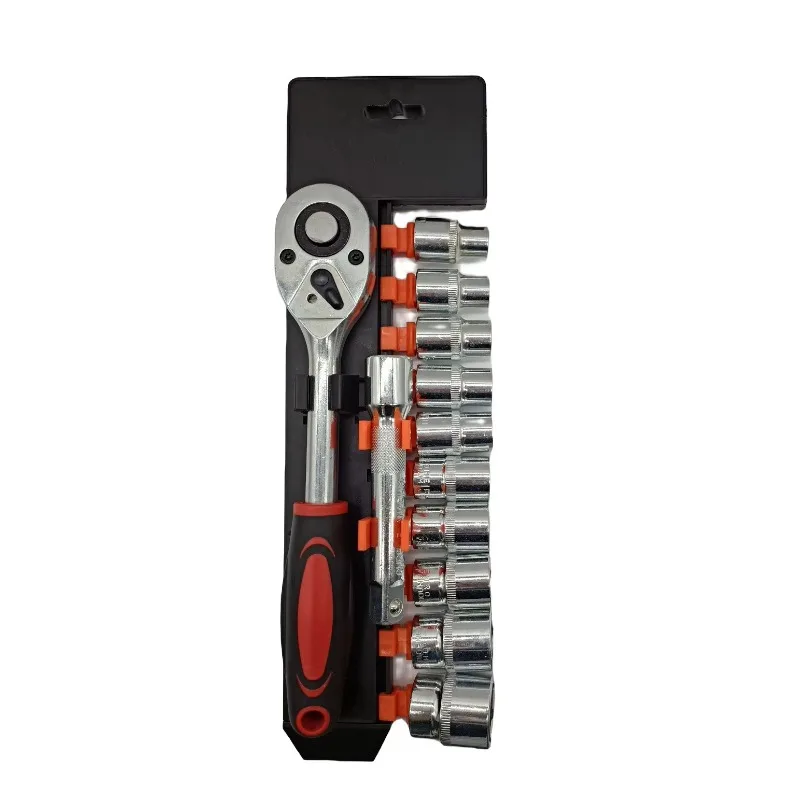

SXLL 12 24-Tooth Auto Auto Repair Adjustable Hand Tool 1/2 Inch Ratchet Sleeve Wrench Kit for Auto Tool Kit