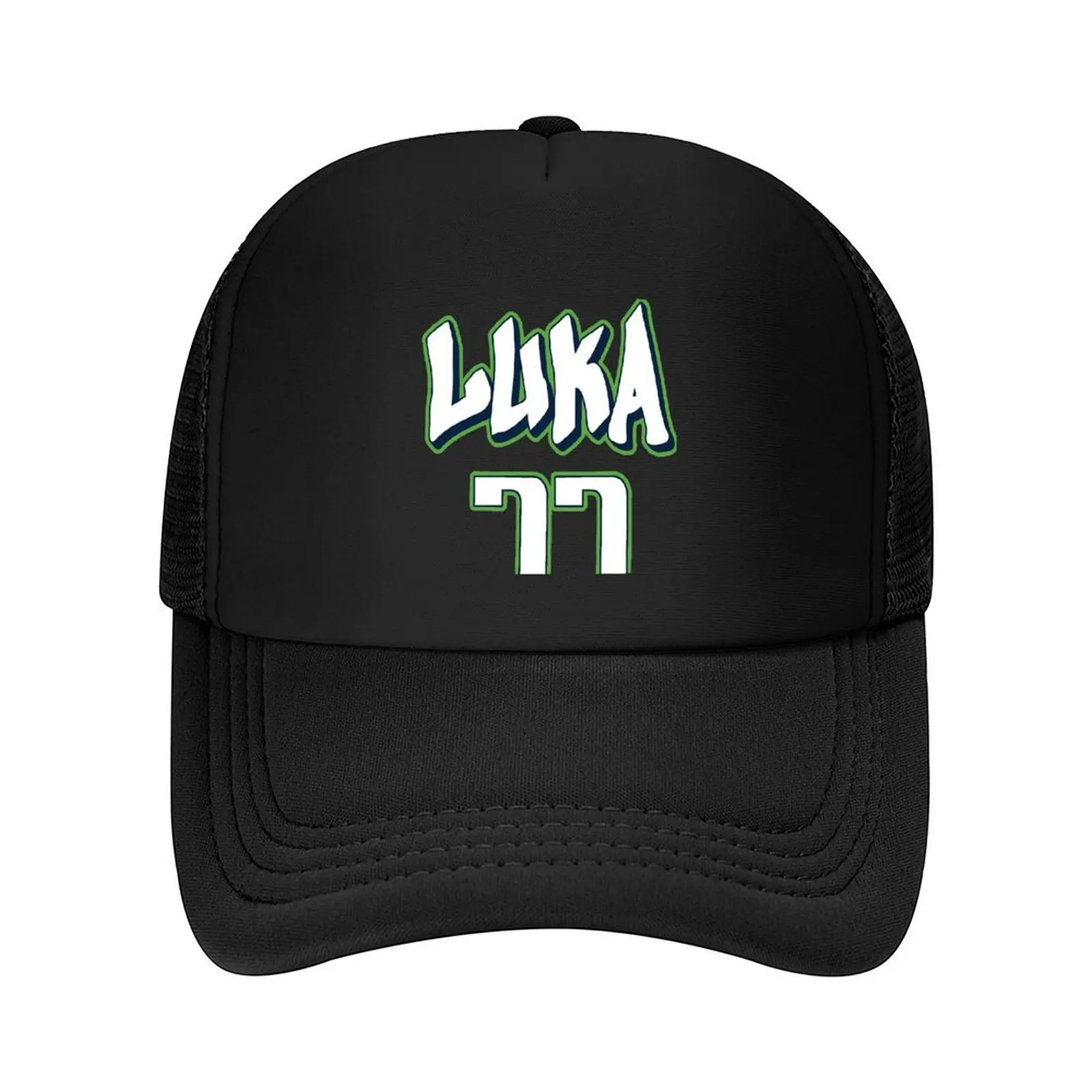 

Luka Doncic 77 City Jersey Classic T-Shirt Baseball Cap sun hat New Hat black Women's Golf Wear Men's