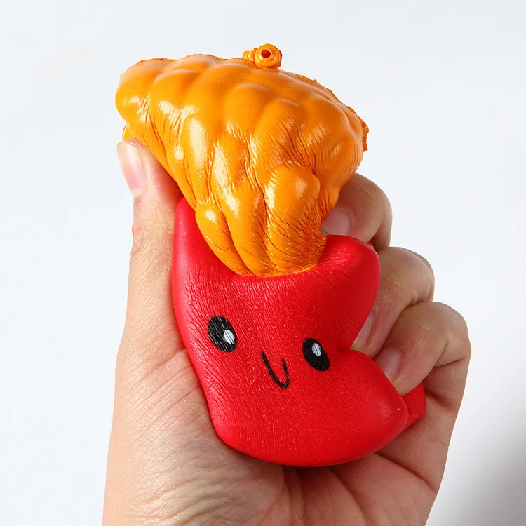 Jumbo Kawaii Squishy Spielzeug, langsam aufsteigend, PU-Popcorn-Hamburger-Tiere, Anti-Stress-Squishies, Spielzeug als Weihnachtsgeschenk – Detail 8