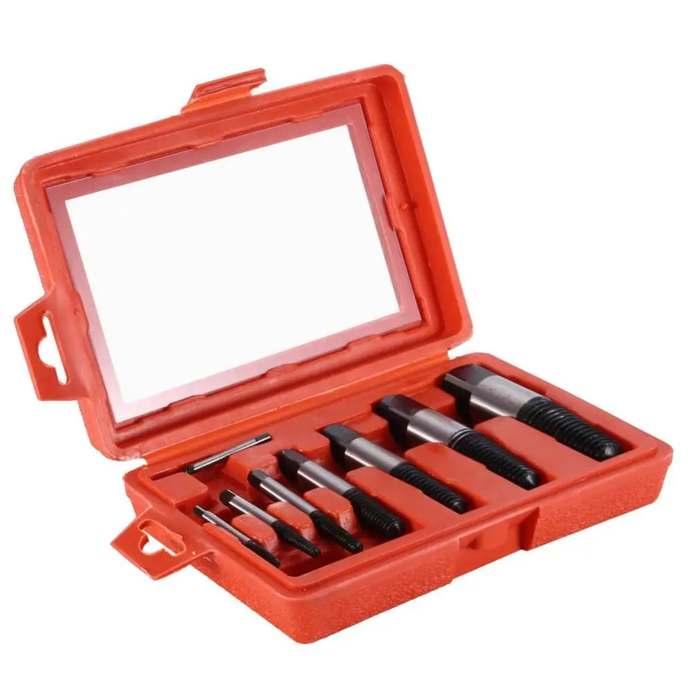 

8 шт./компл., экстракторы для винтов, сверло, прочное, легко вынимае, средство для удаления сломанных болтов, высокое качество, многоцелевое