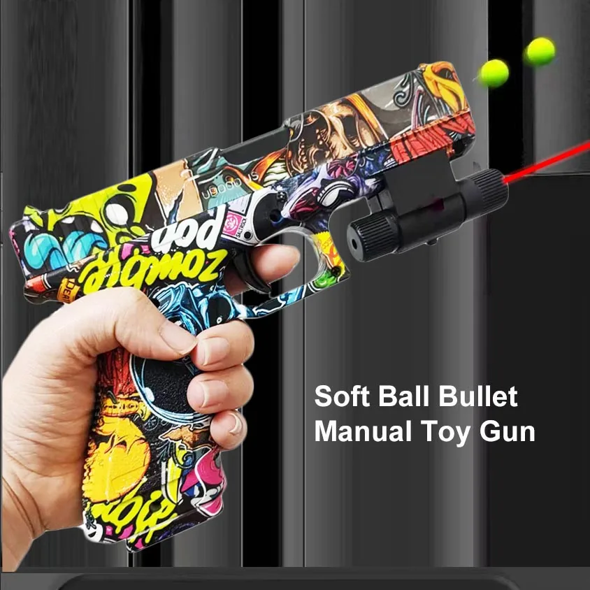 マニュアル G17 ソフト弾丸おもちゃの銃フォームボールエアガンピストルランチャー CS シューティングゲーム武器子供男の子ギフト