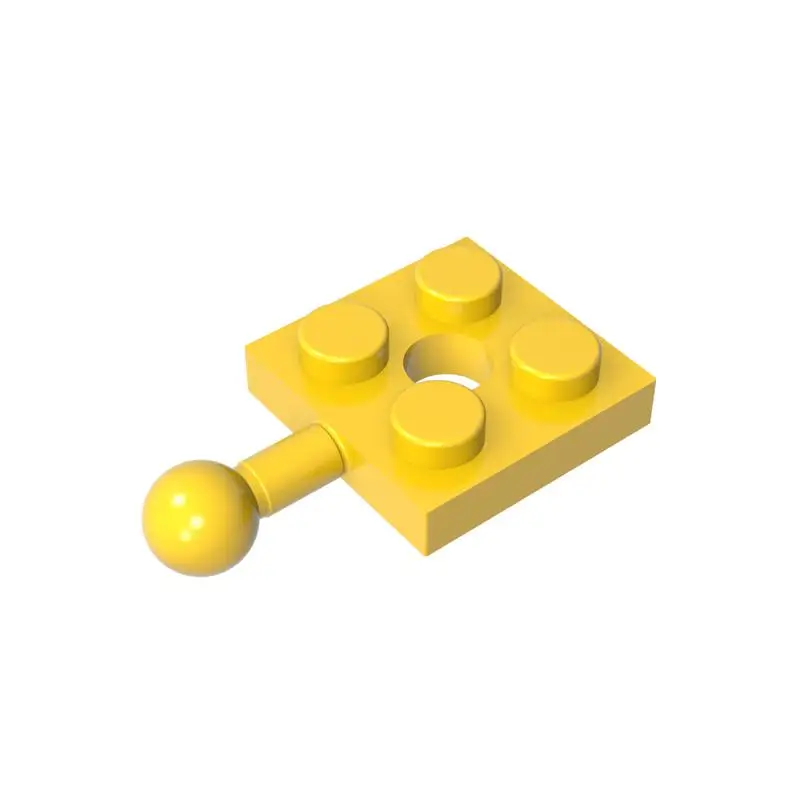 

Gobricks 15456 1 шт. Совместимая пластинка MOC, специальные кирпичи 2 x 2 с фаркопом и деталями отверстий, аксессуары, головоломка детских игрушек