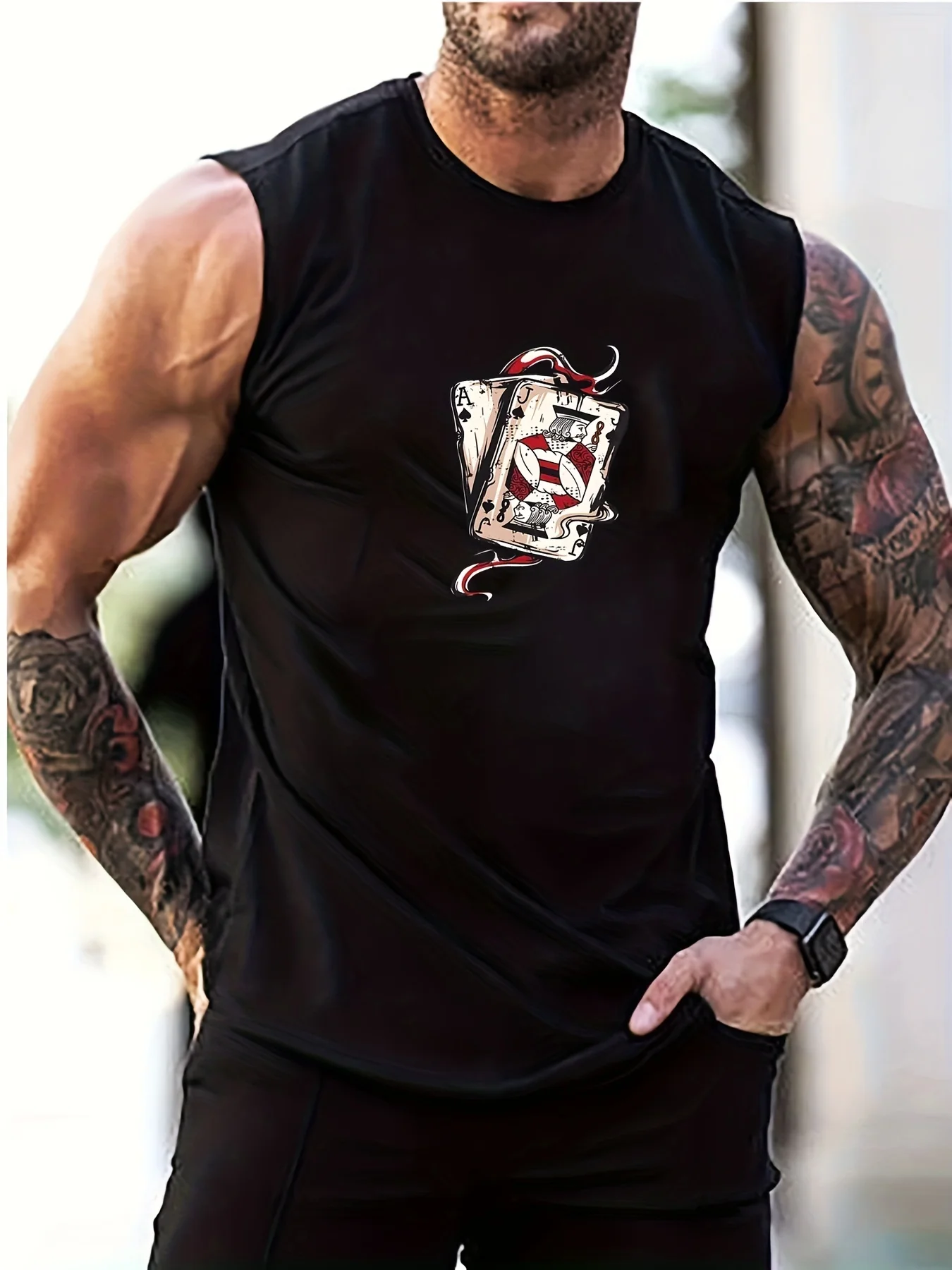 

New style men's summer sports vest