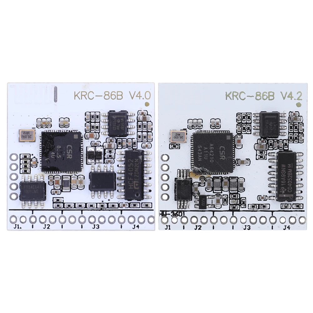 Módulo receptor de señal de Audio inalámbrico estéreo KRC-86B-4.0/4,2, receptor de señal de sonido de doble canal, Compatible con Bluetooth