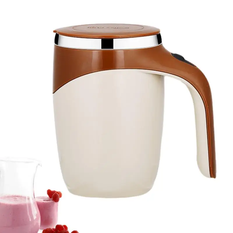 Self Stirring Coffee Mug 380ml Magnetic Coffee Stirring Mug Waterproof Rotating Electric Mixing Cup For Brown Sugar Water