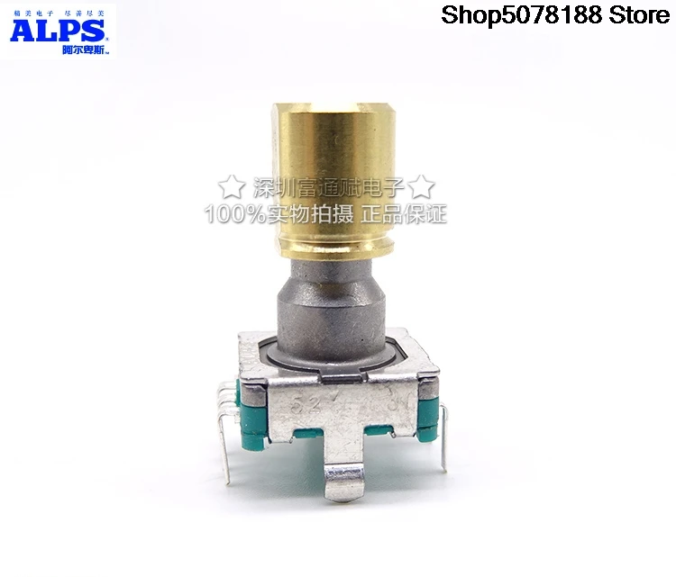 Encoder audio per auto giapponese ALPS EC11 senza sensazione di luce passo-passo 15MM con encoder con interruttore a pressione