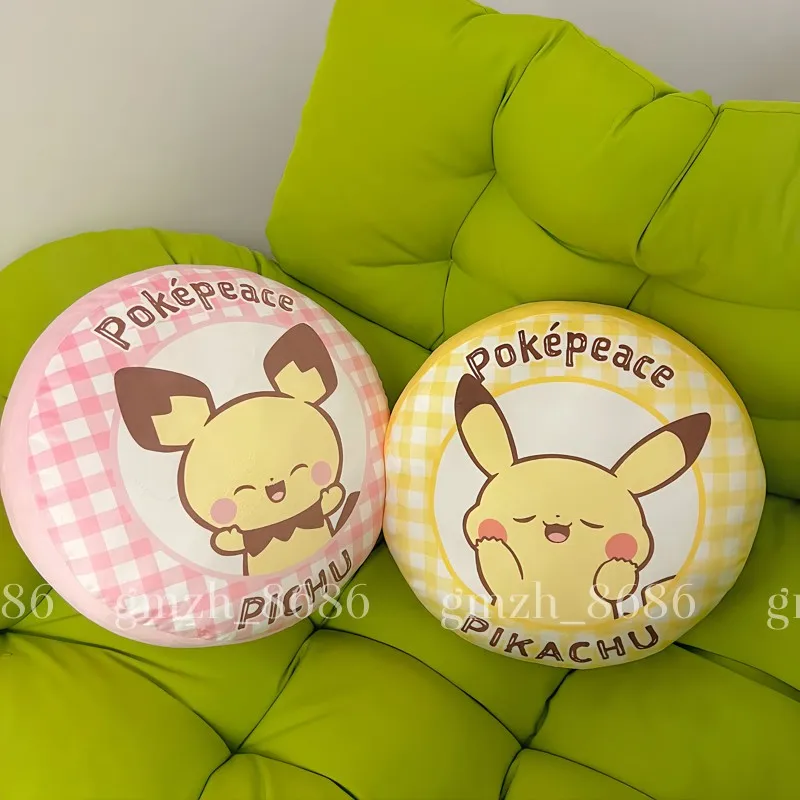 

Плюшевые подушки Pokemon Scorbunny Pikachu Pichu Rowlet Piplup, мягкая подушка Kawaii, подушка для спины, диван-кровать, домашний декор, подарки для детей