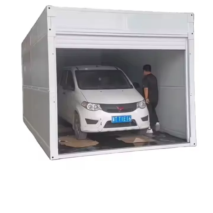 Any Size Custom High Strength Reinforced Steel Warehouse Assembled Integrated Container House Mobile Parking Shed Storage Buildi