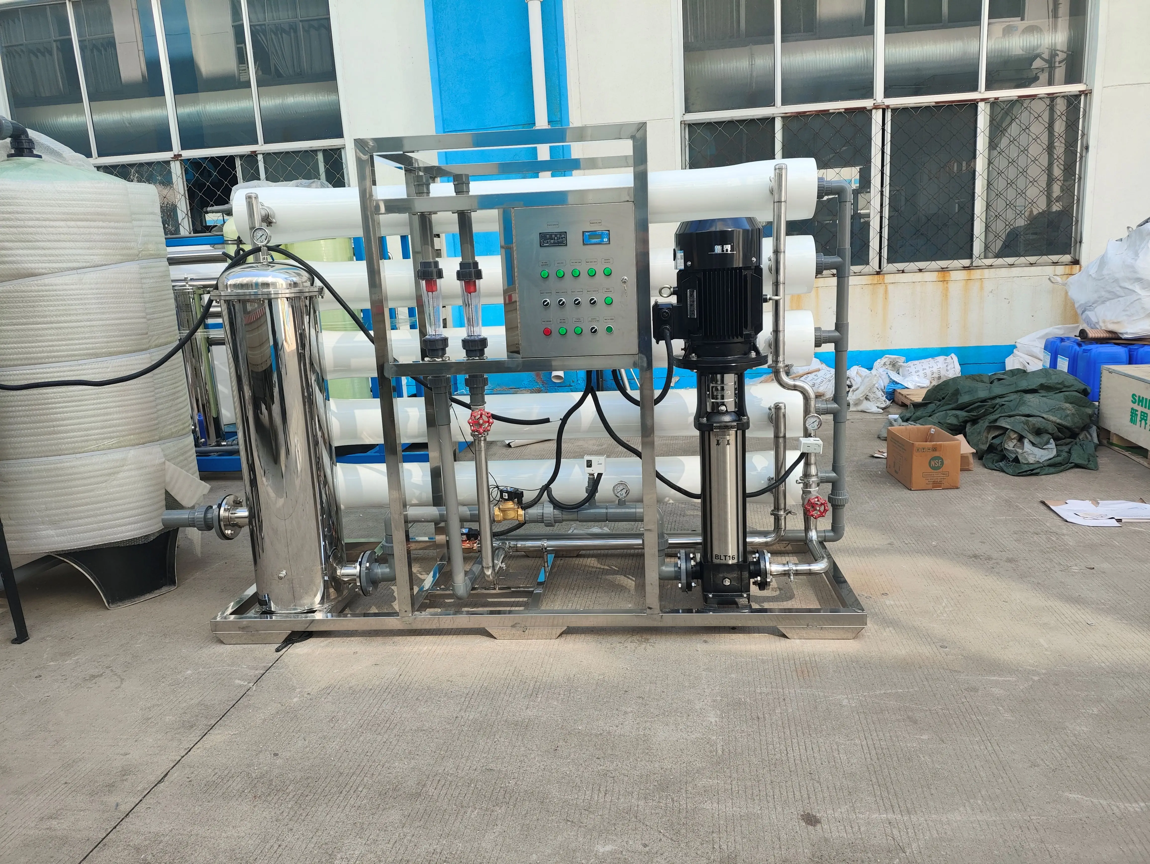 10000LPH Large Scale Reverse Osmosis RO Water Treatment Plant Industrial Purifier for Big Bottled Water Production Factory