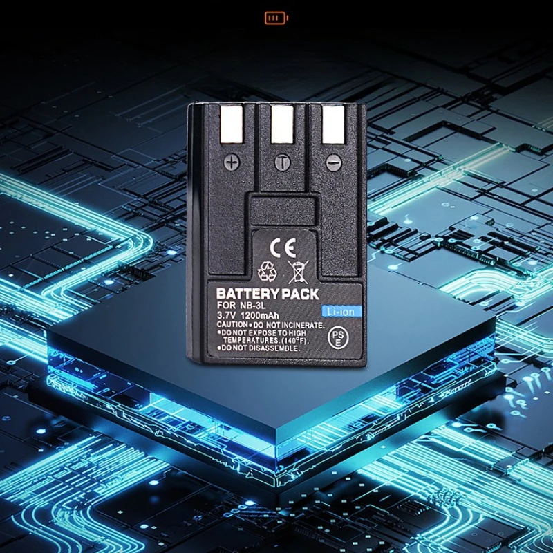 1100mAh 3.7V Multiple Models Suitable for Canon POWERSHOT SD20 SD10 SD110 SD500 SD550 NB-3L Long Range Digital Battery