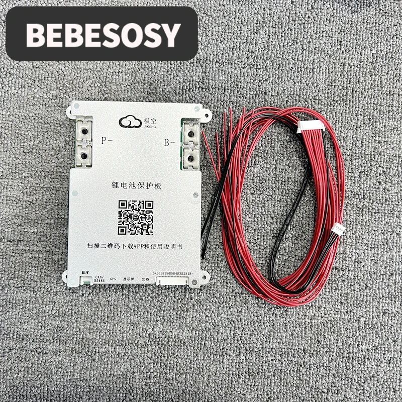 Jikong 200A BMS 4S 5S 6S 7S 8S Smart B2A8S20P 2A aktywna równowaga wbudowana aplikacja Bluetooth obsługa LCD 12V 24V Jikong BMS