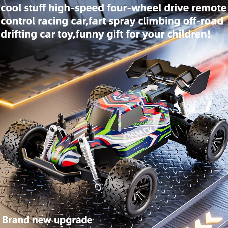 

Cool Stuff Toy Car Funny Gift-Kawaii High-speed 4WD Rc Car,Climbing Off-road Fart Spray Rc Drift Car,Monster Truck,Toys for Kids