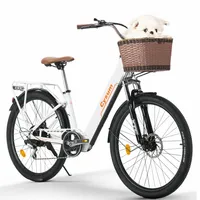 CYSUM Cityrun-26 Electric Bike, 26*1.95'' Tire, 250W Motor, 36V 10Ah Battery, 25km/h Max Speed, 30-50km Range, Disc Brake