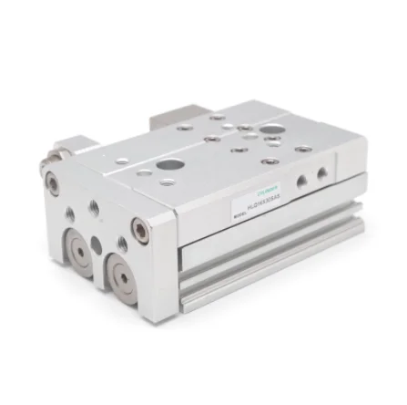 Cilindro de aire de piezas neumáticas de precio de cilindro hidráulico Airtac con riel guía doble HLQ-12/16/20/25