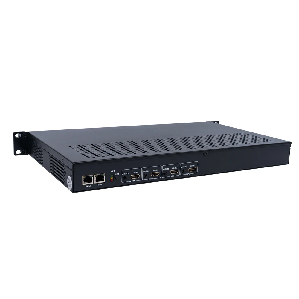 Haiwei Y520L 4 channels hdmi H.26  encoder 1U Rack-mounted    input video HD 