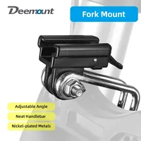 Bicycle Headlight Bracket Stand Front Fork Mount MTB Bike Light Holder for Gaciron/ Rockbros/ Enfitnix/ CatEye/Trerk