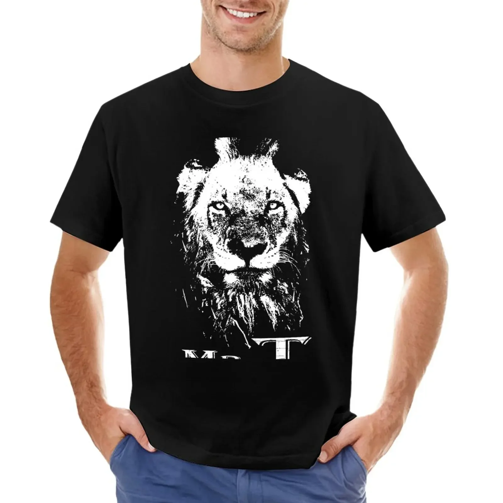 Mr T Mapogo Lion Of Sabi Sands T-Shirt aesthetic clothes korean fashion tshirts for men 2024 heavyweight new arrival manga funny