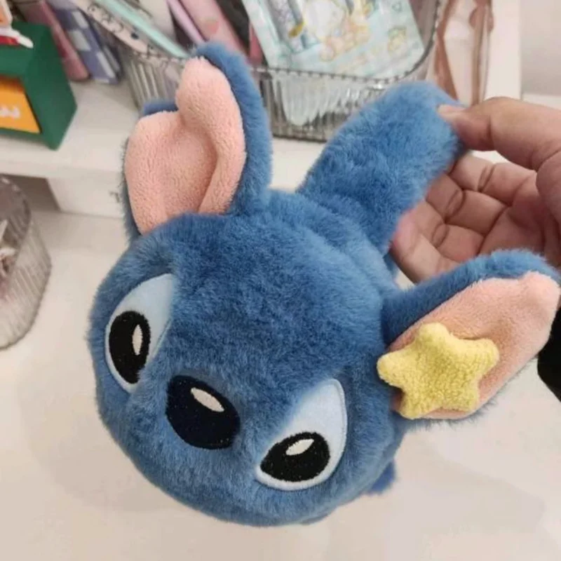 In Stoct Disney Stitch Earmuffs For Women'S Winter Cycling Windproof And Warm Earmuffs With Ear Covers Gift