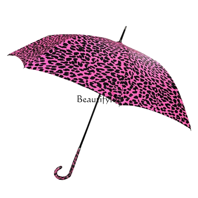 

Long Handle Wind-Resistant Automatic Sunny and Rainy UV Umbrella