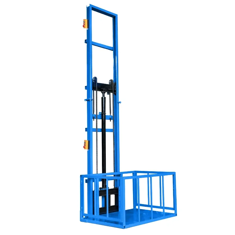 

Warehouse factory household electric hydraulic lift cargo elevator cargo lift small lifting platform electric lift