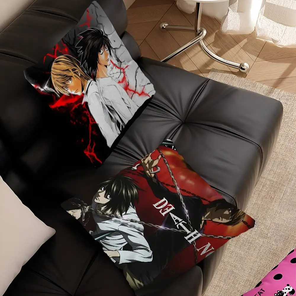 Anime Death Note Lucky Dragon pillow cover sofa cushion cover home room decoration children gift