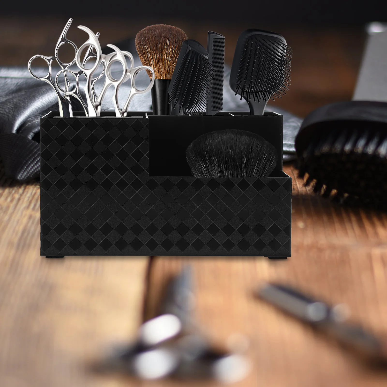 

Hair Scissors Storage Box Durable Hairdressing Tool Organizer Salon Scissors Holder Hair Cutting Tool Case Hairdressing Case