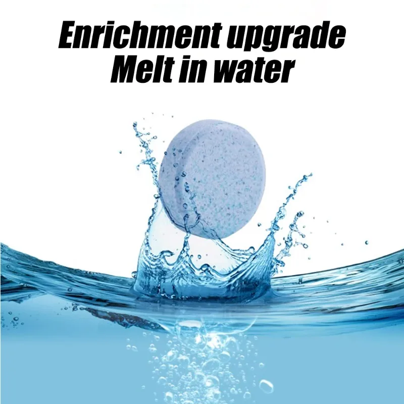 Car Windshield Glass Concentrated Washer Tablets Car Effervescent Washer Fluid Wiper Glass Solid Cleaning Tablets for Car Window
