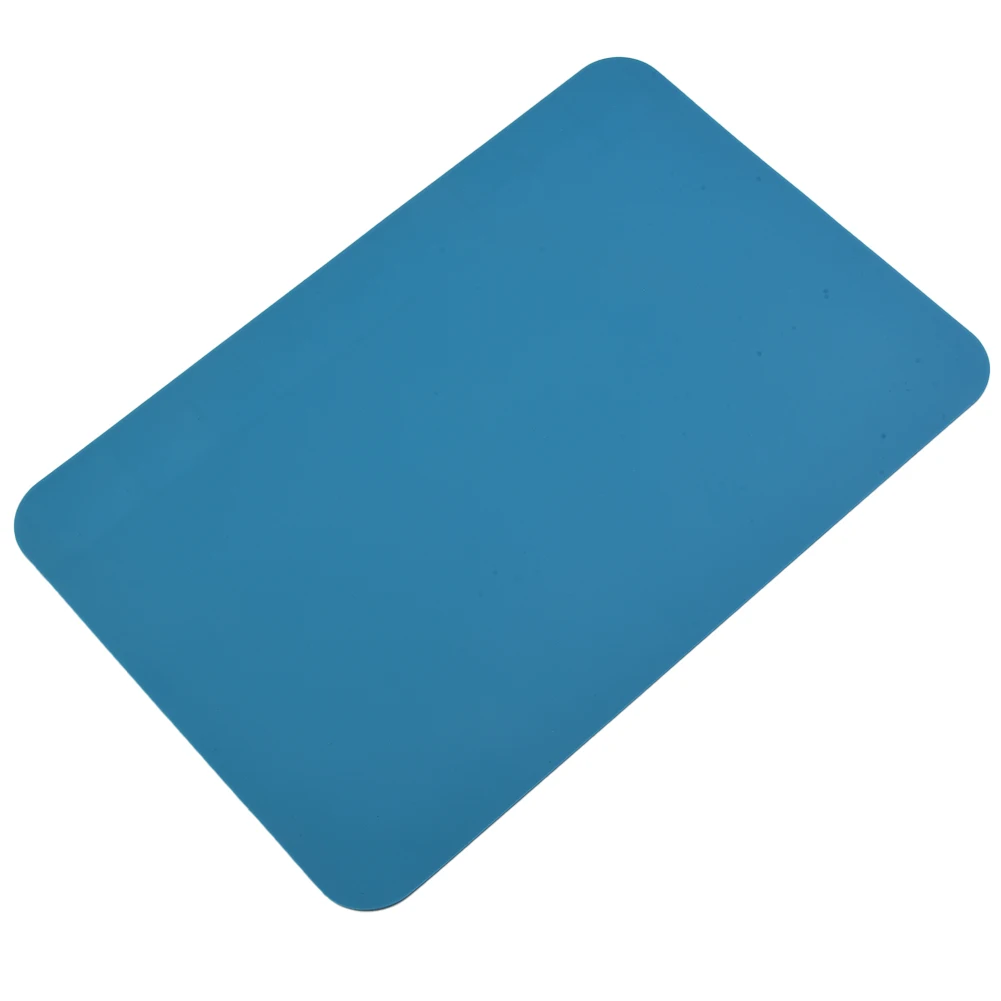 Estera de reparación de soldadura de silicona con aislamiento térmico antiestático, almohadilla de escritorio de trabajo de PC de teléfono, estera