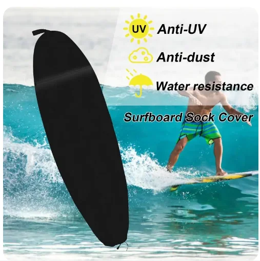 Surfboard Sock Cover Waterproof Protective Board Case 3 Sizes Waterproof And Dustproof Skis Cover Surfing Accessories for surf