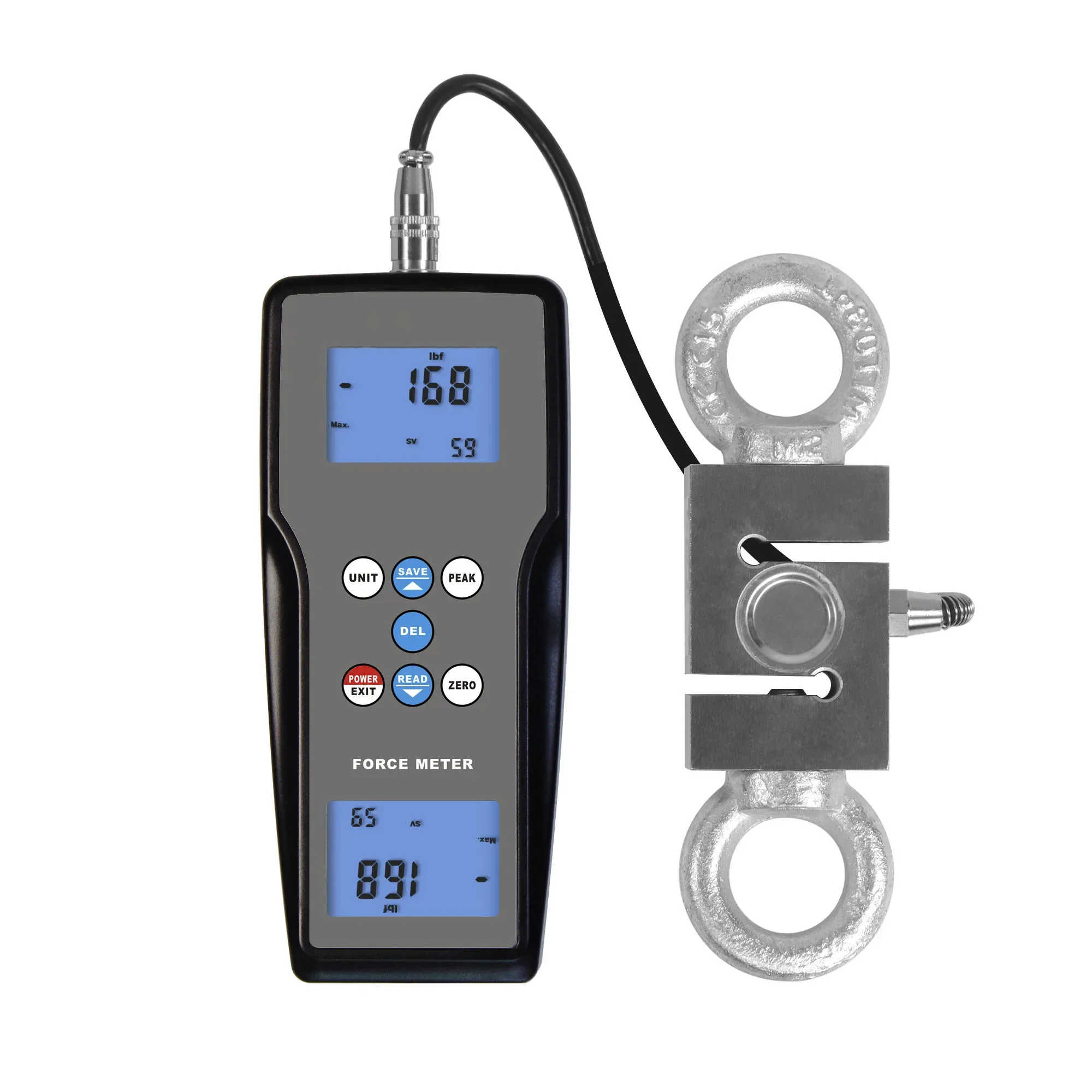 

Push Pull Measurement Force Gauge Measuring Instrument Manufacturer FM-207-1000K to 9800N