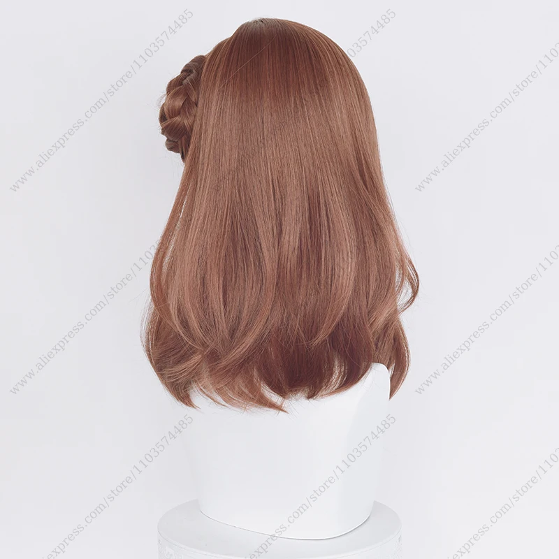 Spiel Tränen von Themis Heldin Cosplay Perücke 50cm langes hitze beständiges Kunst haar