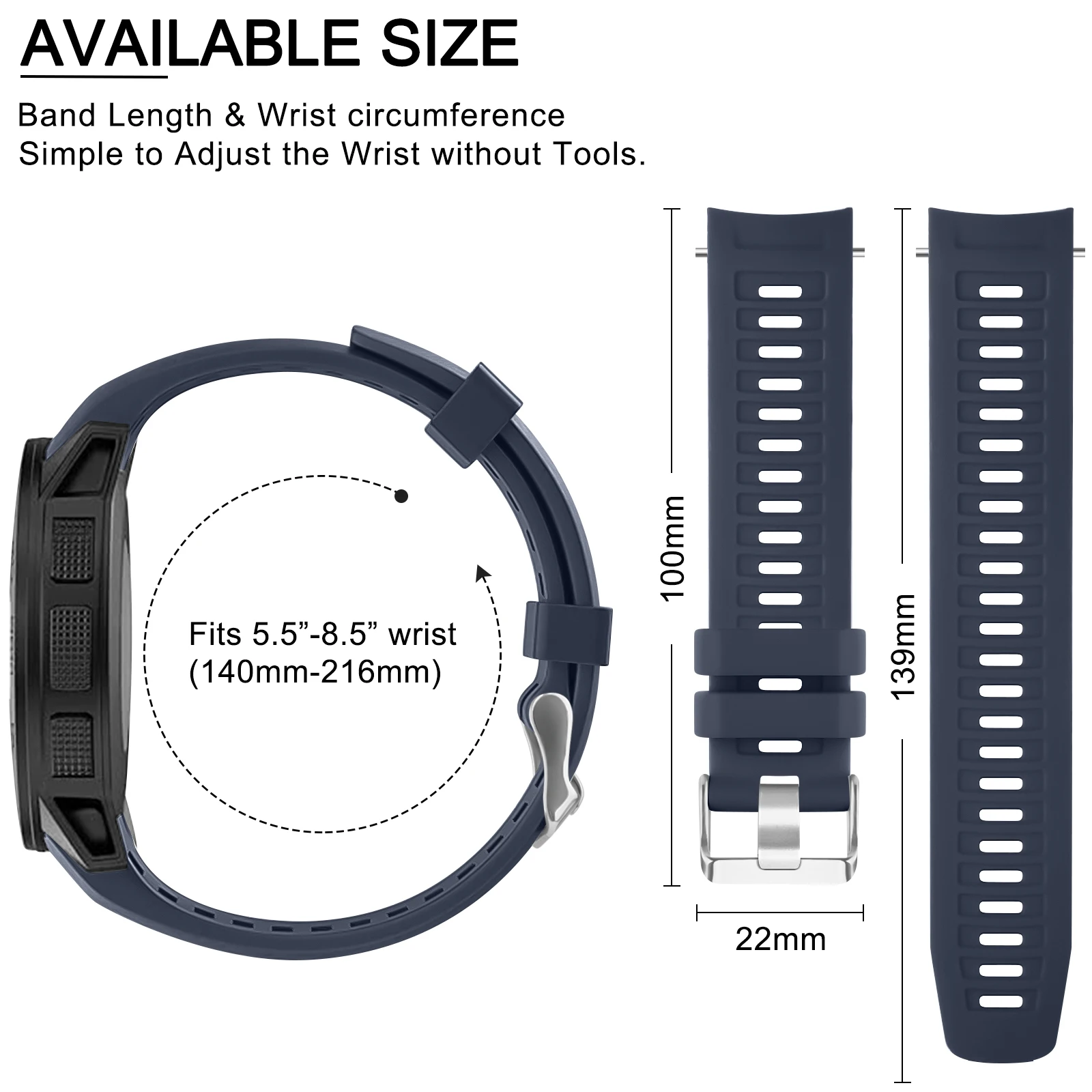 Soft Silicone Band For Garmin Instinct 2/Tide/Tractical Strap For Garmin Instinct Dual Power Surf/Instinct Esports Bracelet