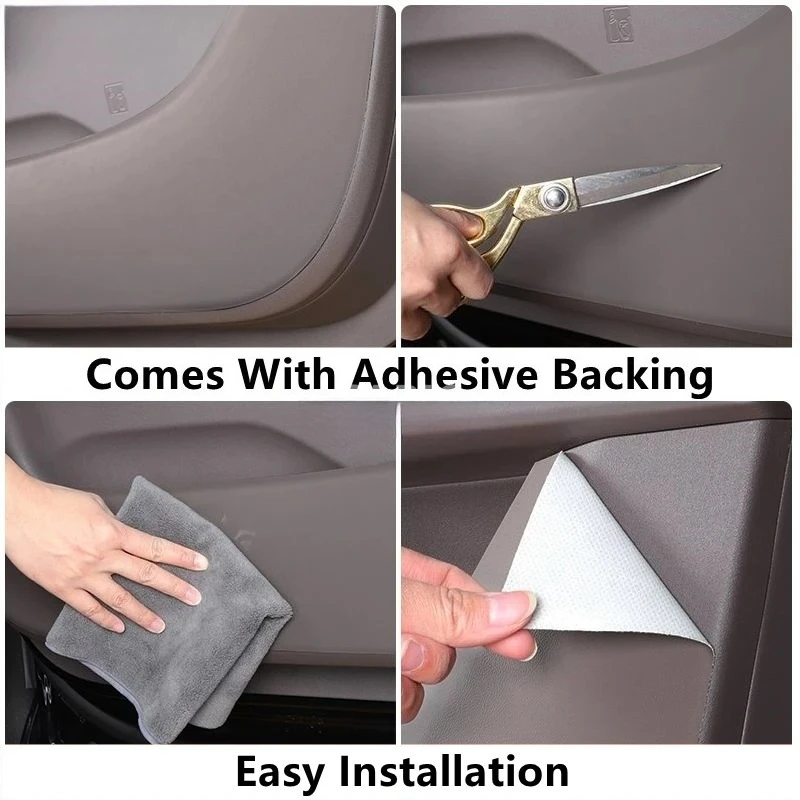 For EXEED RX/OMODA 9 23-26 Leather Door Anti-kick Sticker Modified Interior Car Accessories Refit Modification Decoration