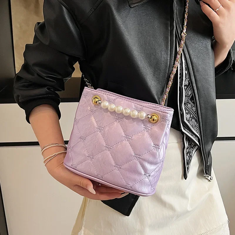 

Luxury Casual Vintage Solid Color Bag With High-End Leather Trendy Style And Large Capacity For Women Everyday Shopper