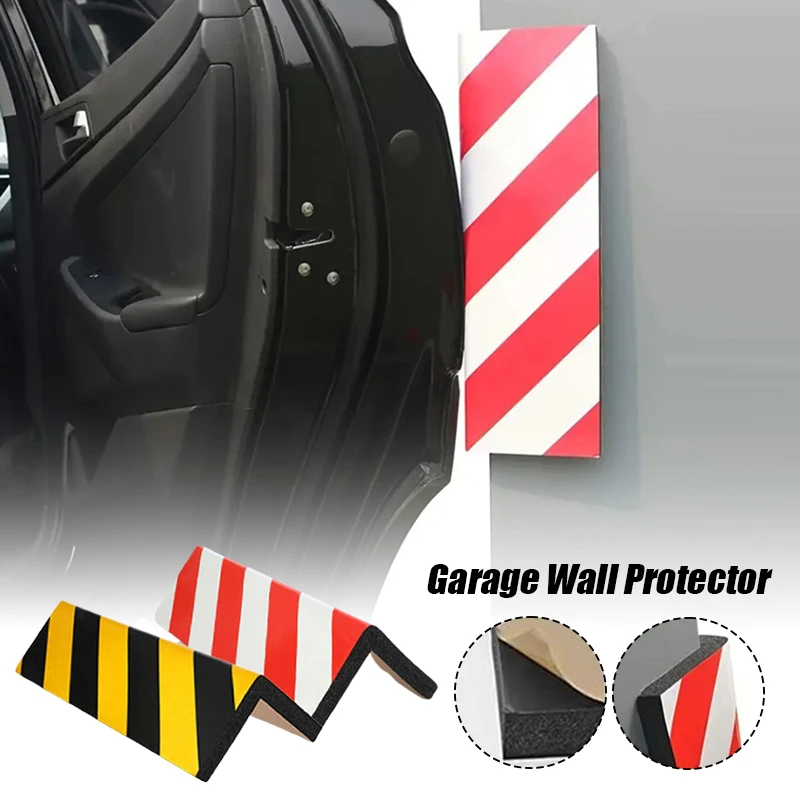 

Car Anti-Collision Guard EVA Foam Self-Adhesive Reflective Strip Parking Corner Car Door Anti Scratch Garage Pillar Protect Mat