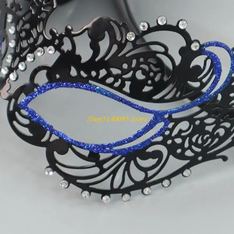 DXAE Halloween Maskerade Maske Spitze Augenmaske Venezianer Maske Halbgesicht Spitzenmaske Mardi Gras Maske für Karneval Party