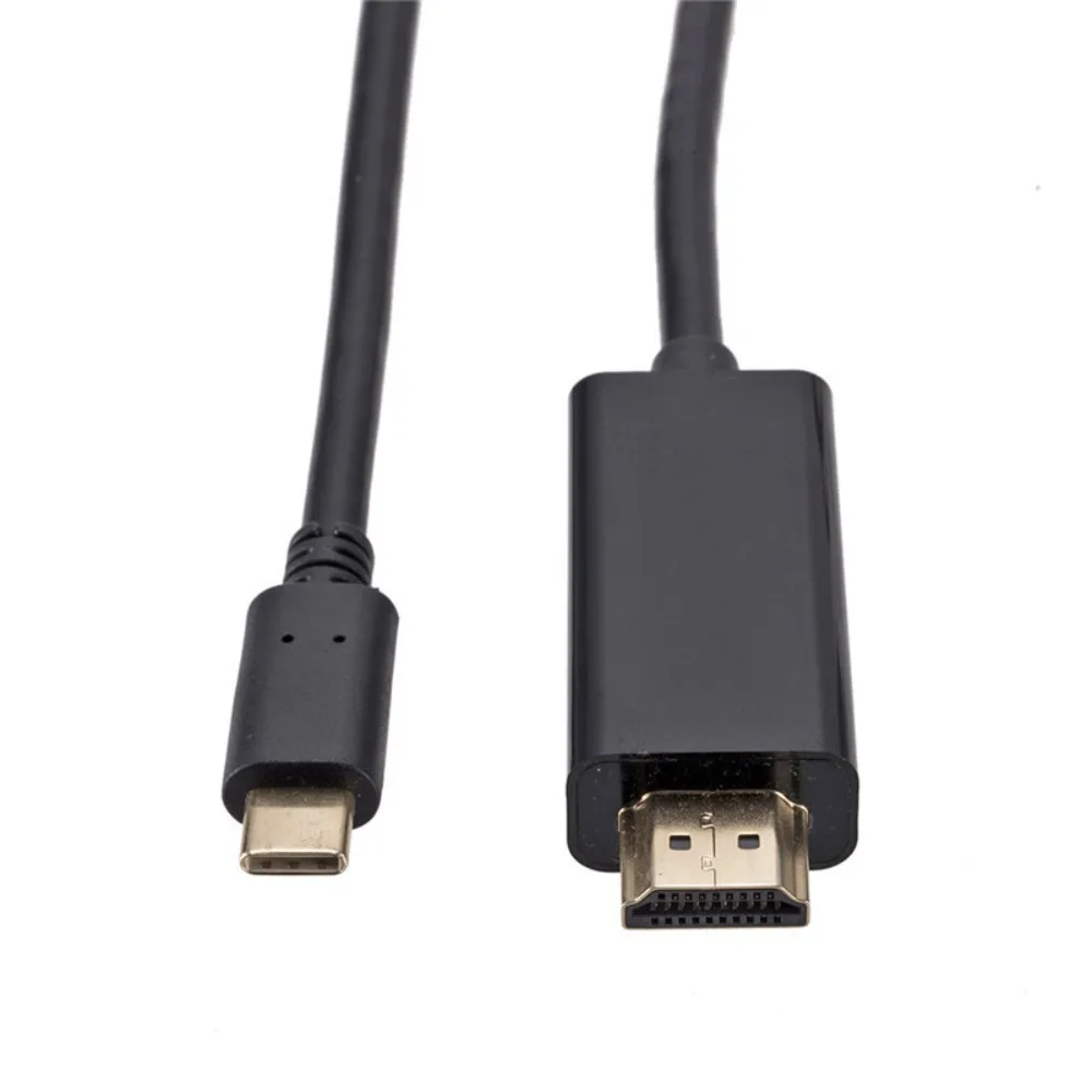 

Same Screen Cable Type-c To HDMI Cable Extender 1080p USB C To HDMI Cable 4K 30hz ABS Shell 1.8m USB3.1 To HDMI Connection Cable