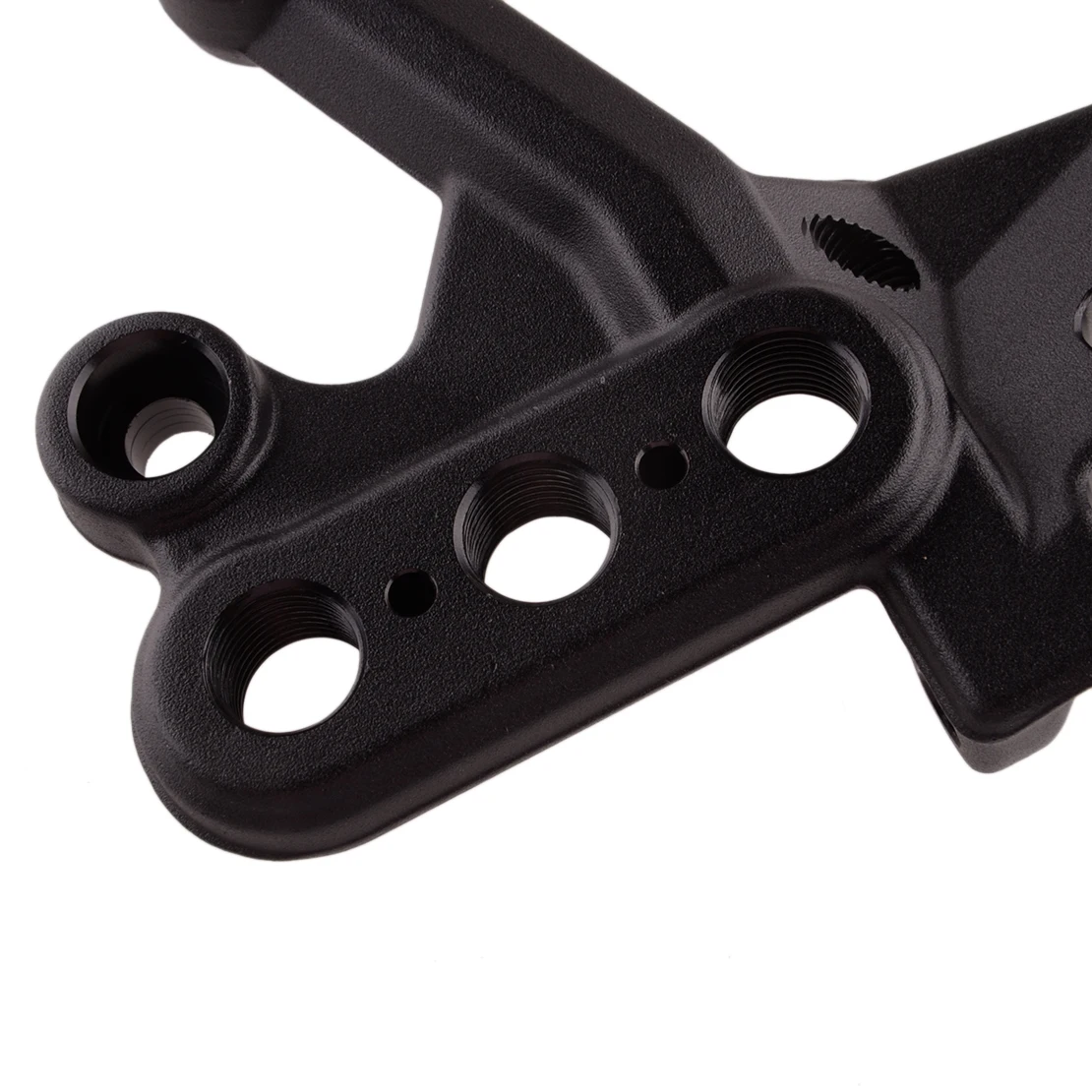 Motorcycle Left Foot Peg Bracket Billet Pedal Brace Accessories Black Fit For Sur-Ron Light Bee S X