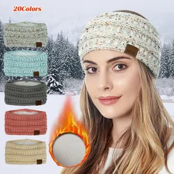 Newest Wide Knitting Woolen Headband Winter Warm Ear Women Thicken Turban Hair Accessories Girl Hair Band Headwraps Ear Warmer