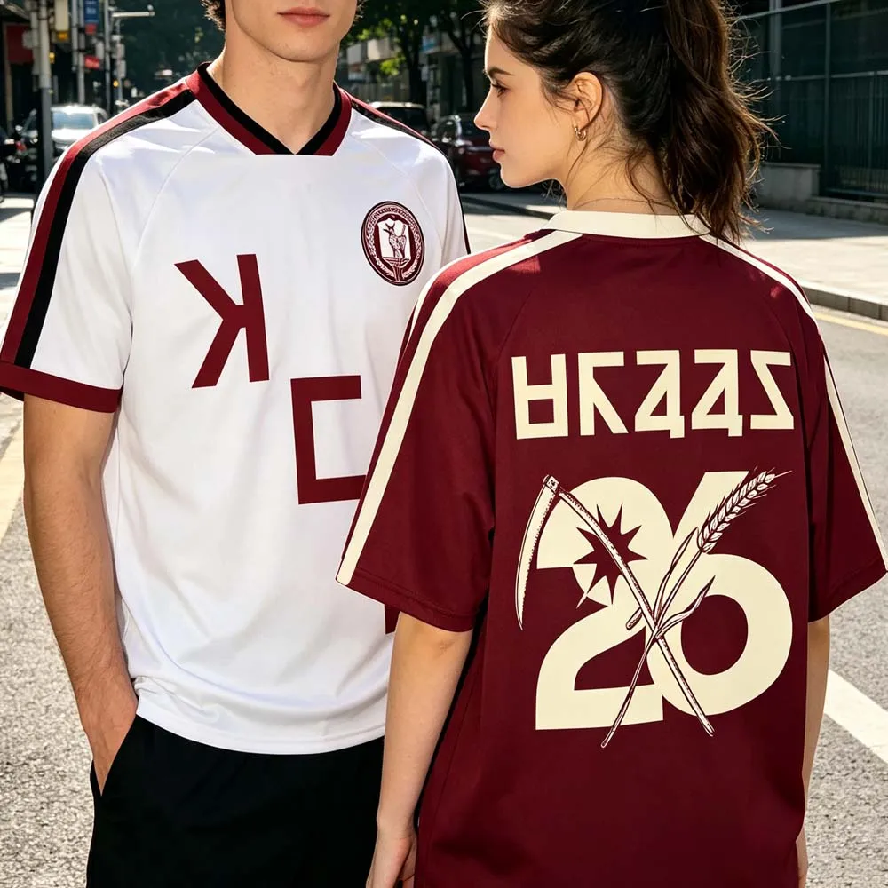 MCR The Black Parade Tour 2026 Soccer Jersey My Chemical Romance Football Tees Unisex Streetwear Short Sleeve Fashion T-shirts
