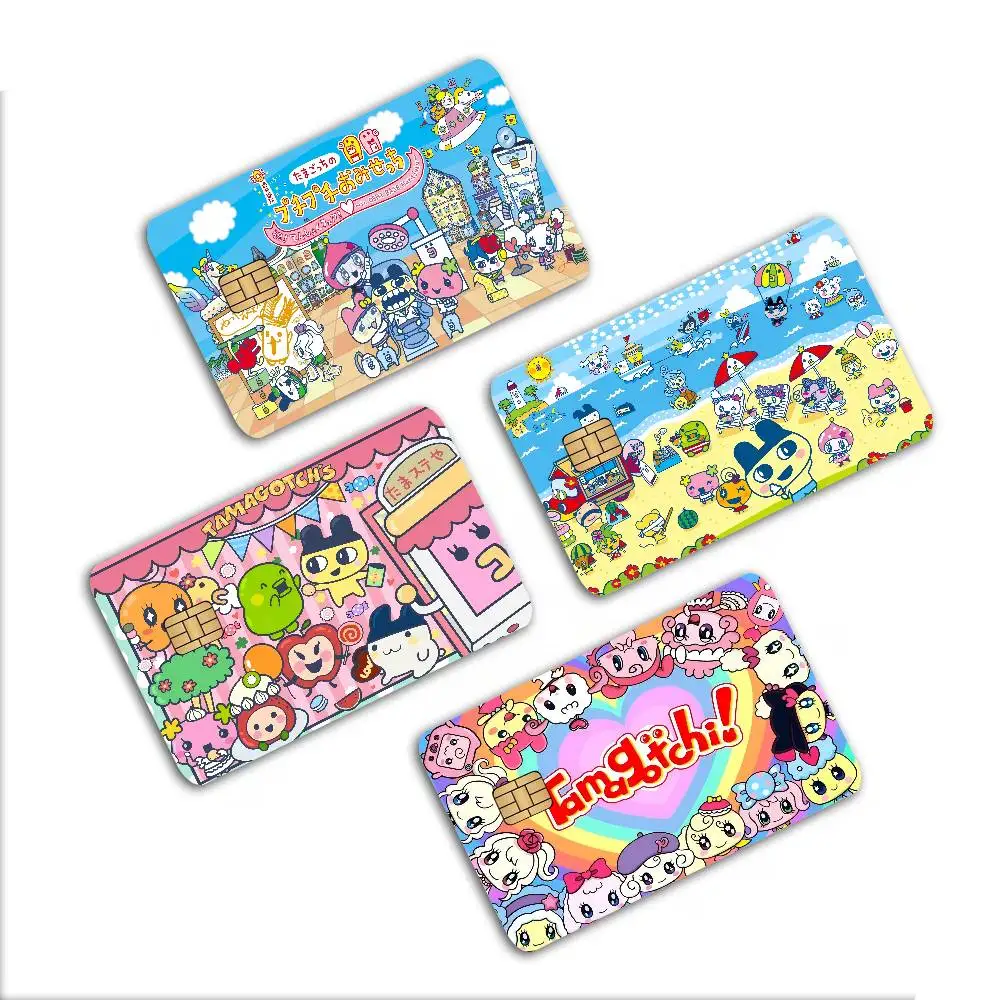 Classic Virtual Pet T-Tamagotchi Game Anime Sticker Film Skin Cover Case for Small Large No Chip Debit Credit Card Front Side
