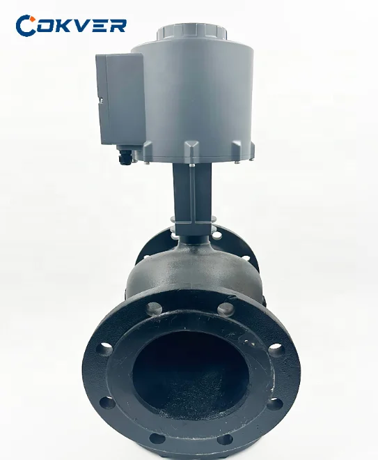 شفة نهاية DN50-DN500 التحكم الهيدروليكي التحكم في التدفق صمام التحكم الآلي منظم كهربائي صمام تنظيم الضغط