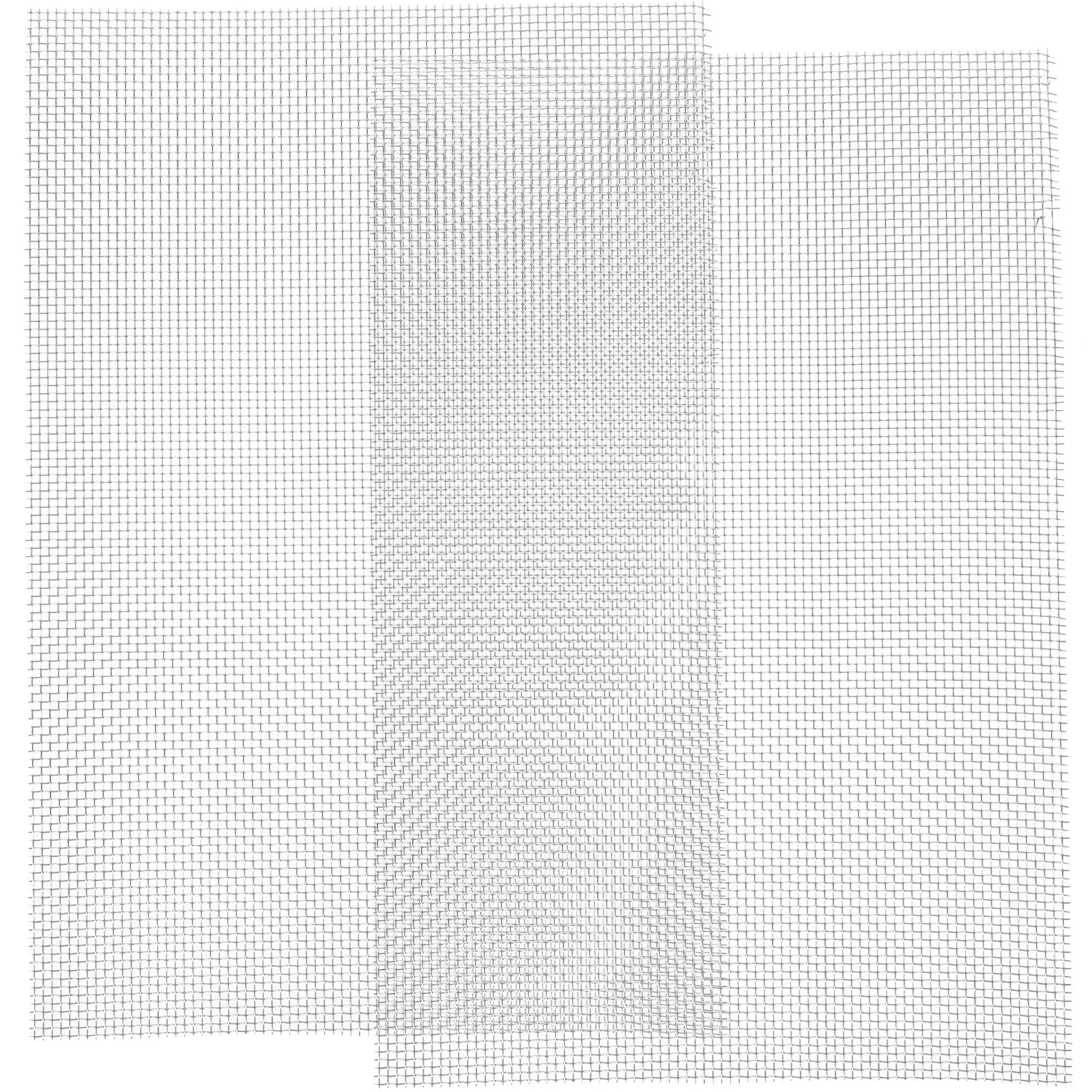2Pcs Stainless Steel Wire Mesh Filter Screen Heavy Duty Rust Proof Mesh Sheet for DIY Projects Kitchen Sieving Craft Filtration