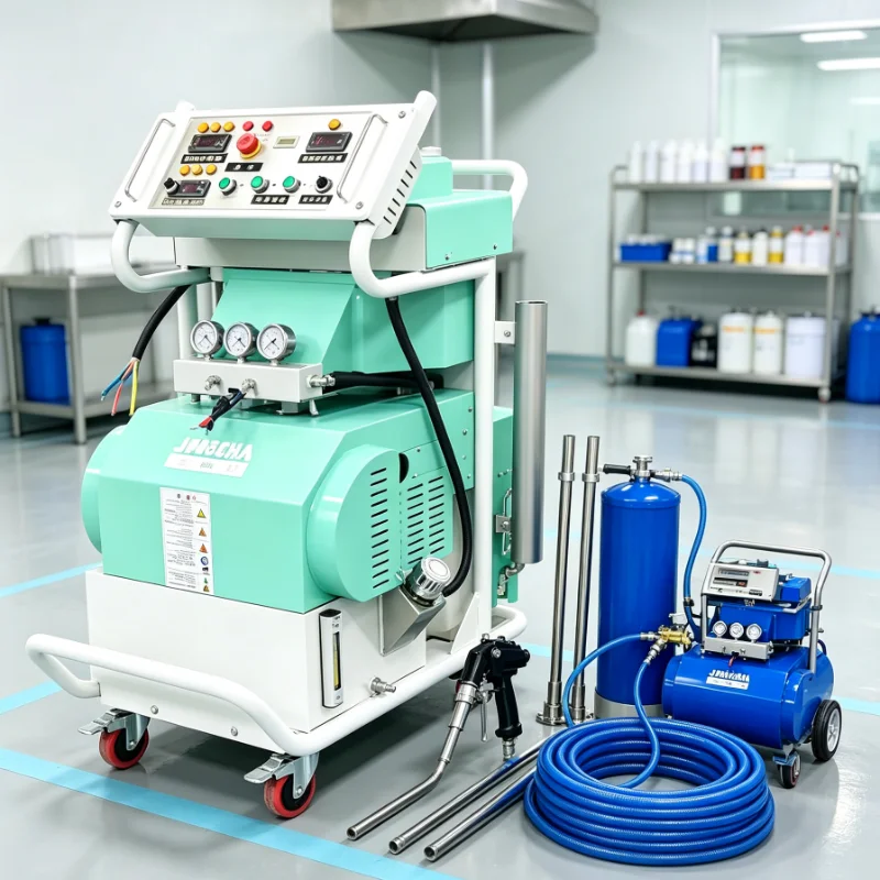Polyurethane Spray Machine Portable Foam Insulation Spraying Device Closed Cell Foam Sprayer For Building Heat Preservation
