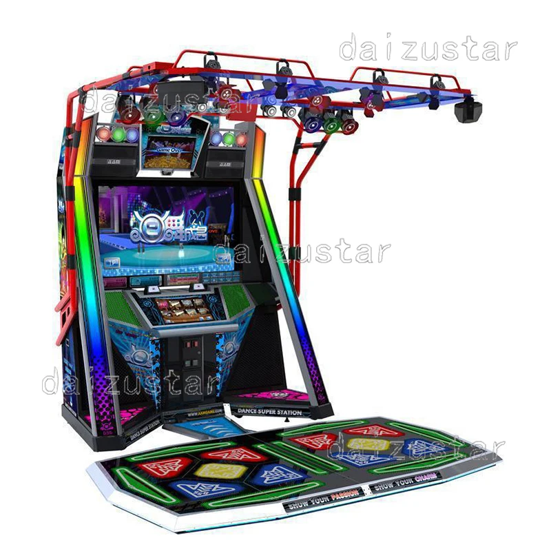 Video game city game machine dance machine large game hall dance century adult entertainment equipment playground coin