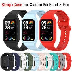 Xiaomi Mi Band 8 pro用のシリコンストラップ,Xiaomi Mi Band用のスペアストラップ